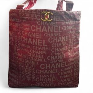 CC Pink Canvas Tote Bag